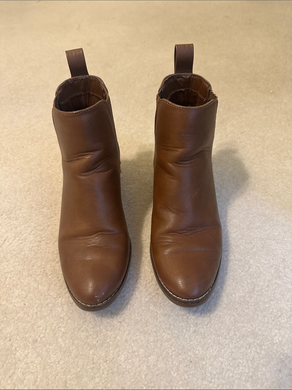 American Eagle Outfitters Brown Leather Ankle Booties